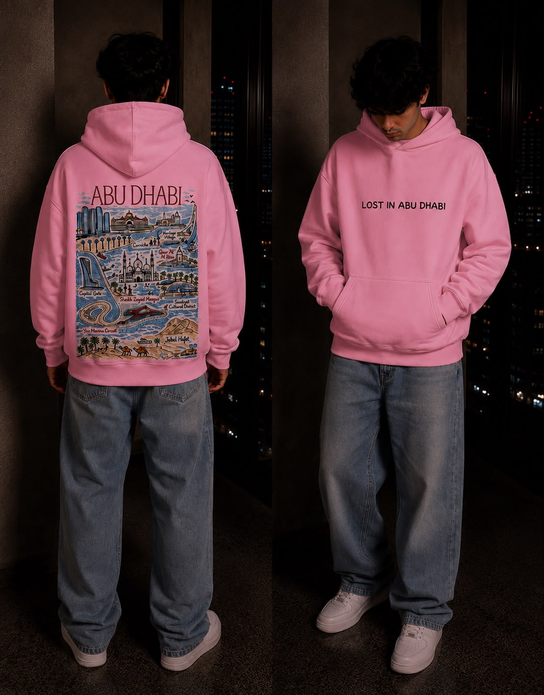 LOST IN ABU DHABI HOODIE